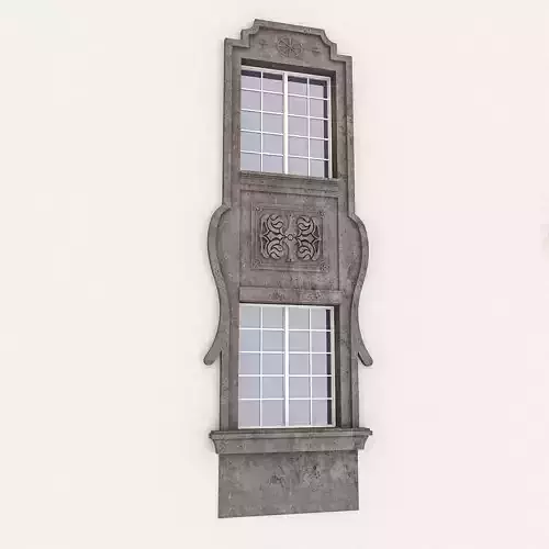 Window Frame 18 Low-poly 3D model