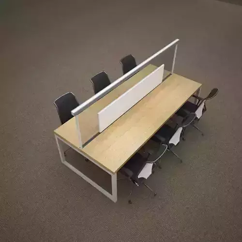 library table 3D model