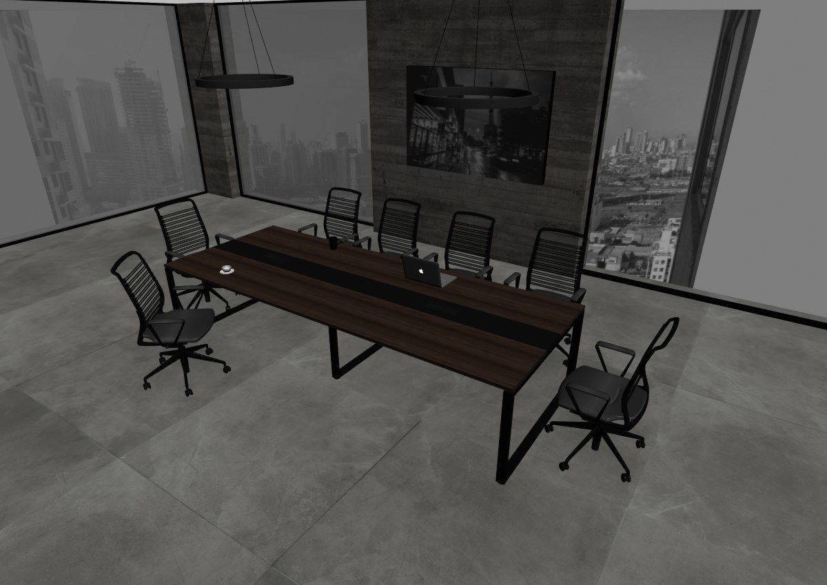 meeting room cd466 b02 3D model_9