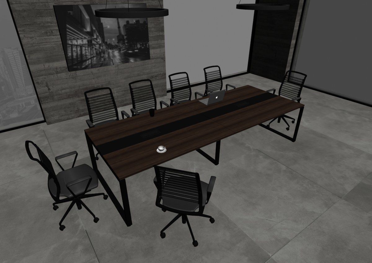 meeting room cd466 b02 3D model_35