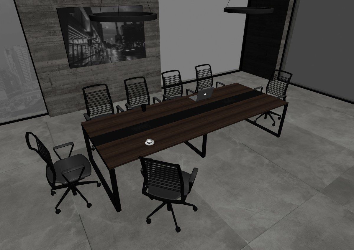 meeting room cd466 b02 3D model_34
