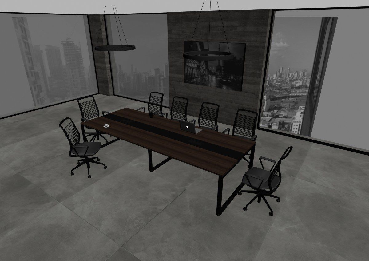 meeting room cd466 b02 3D model_6