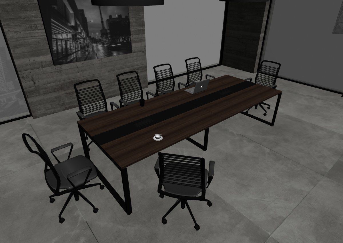 meeting room cd466 b02 3D model_37