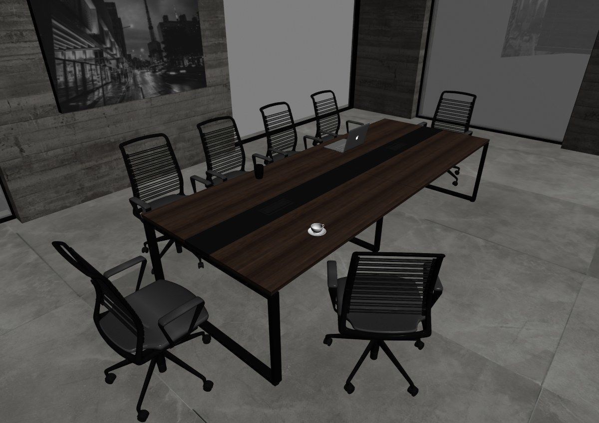 meeting room cd466 b02 3D model_41
