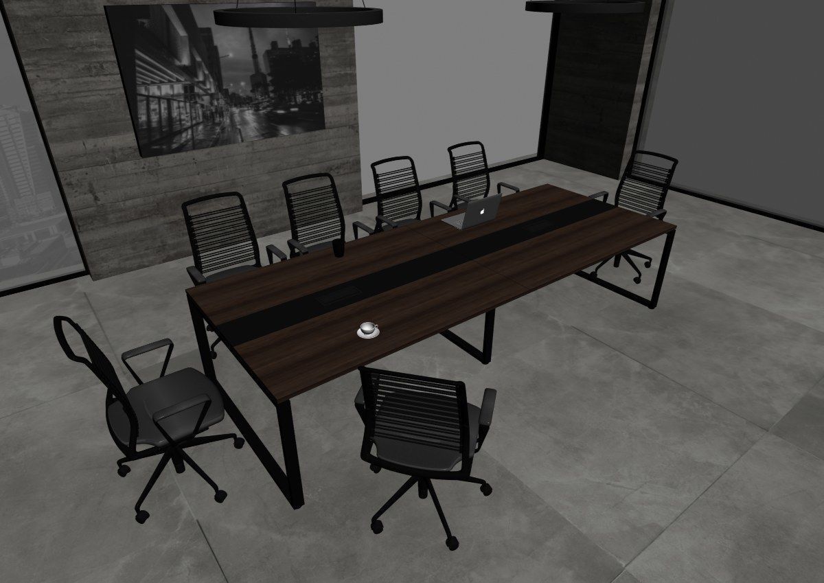meeting room cd466 b02 3D model_36