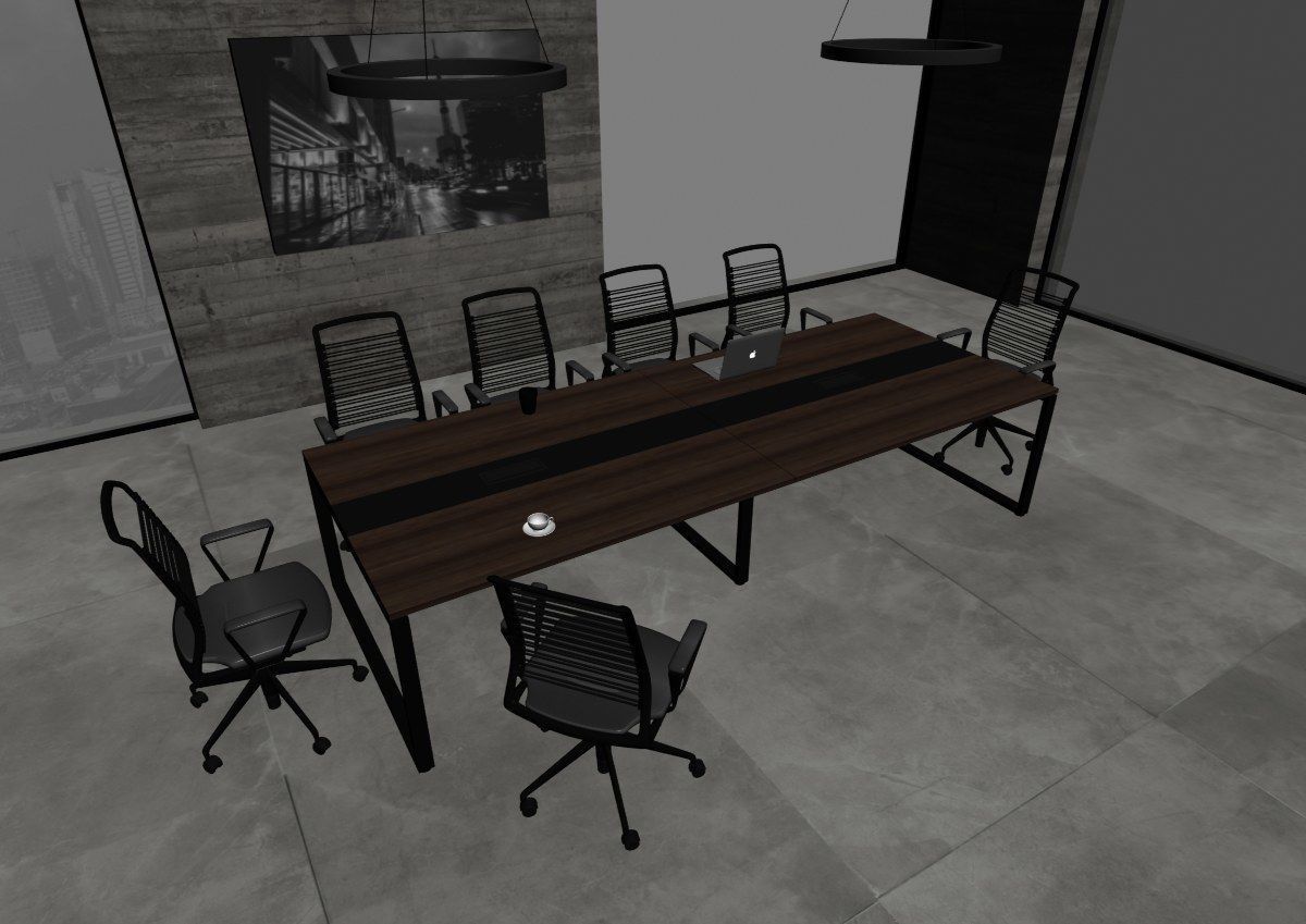 meeting room cd466 b02 3D model_33