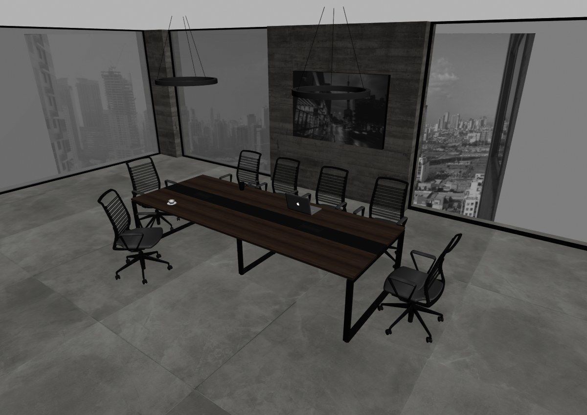 meeting room cd466 b02 3D model_5