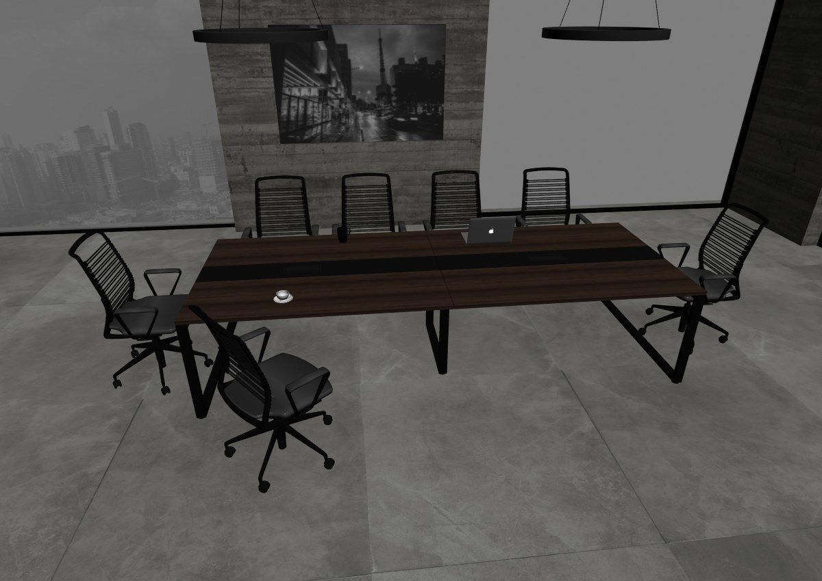 meeting room cd466 b02 3D model_25