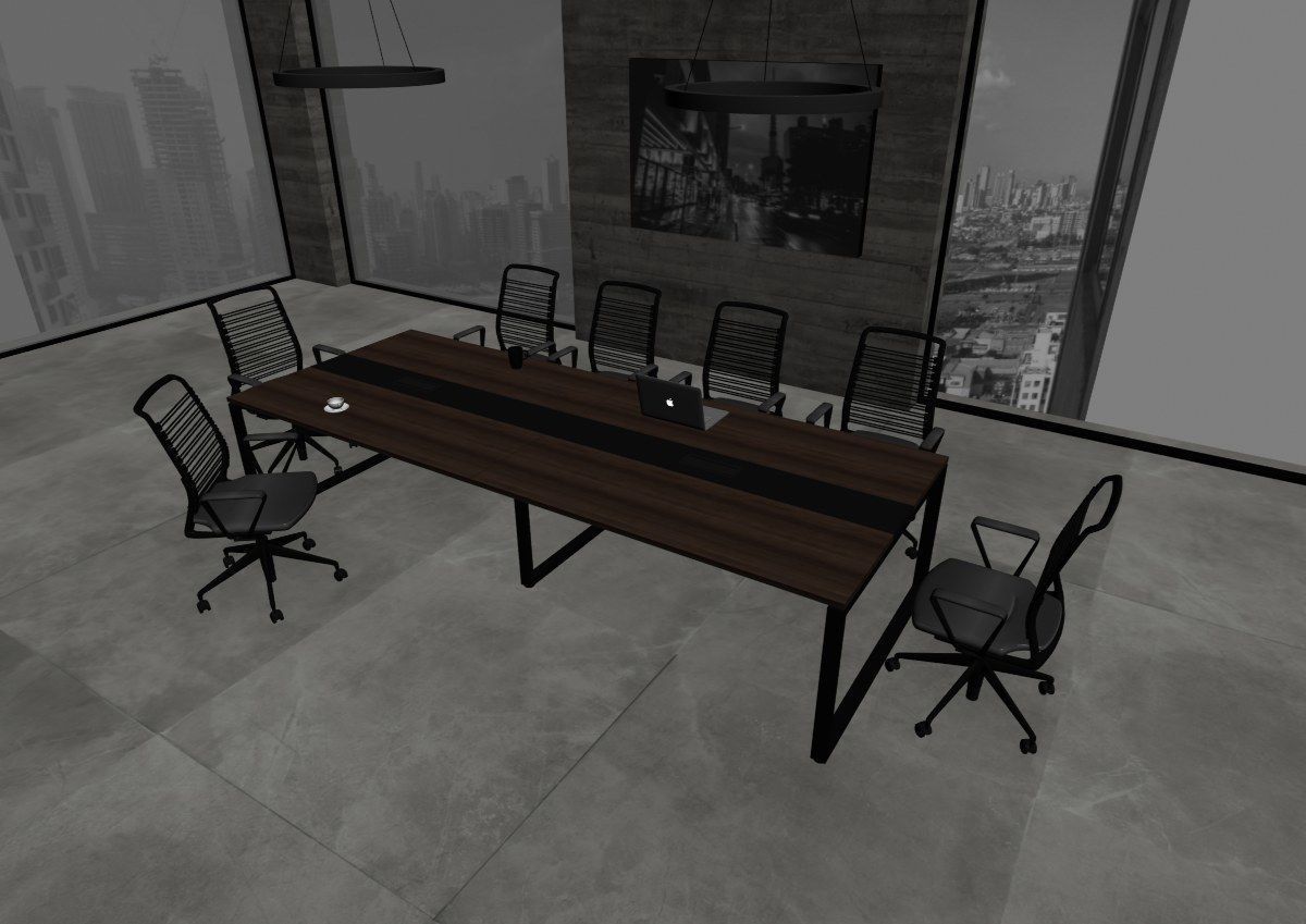 meeting room cd466 b02 3D model_12