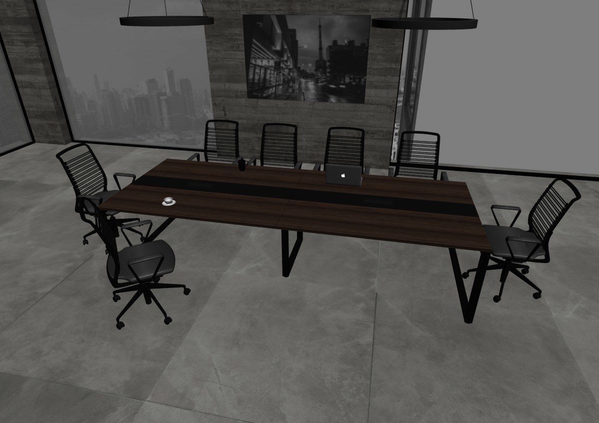 meeting room cd466 b02 3D model_19