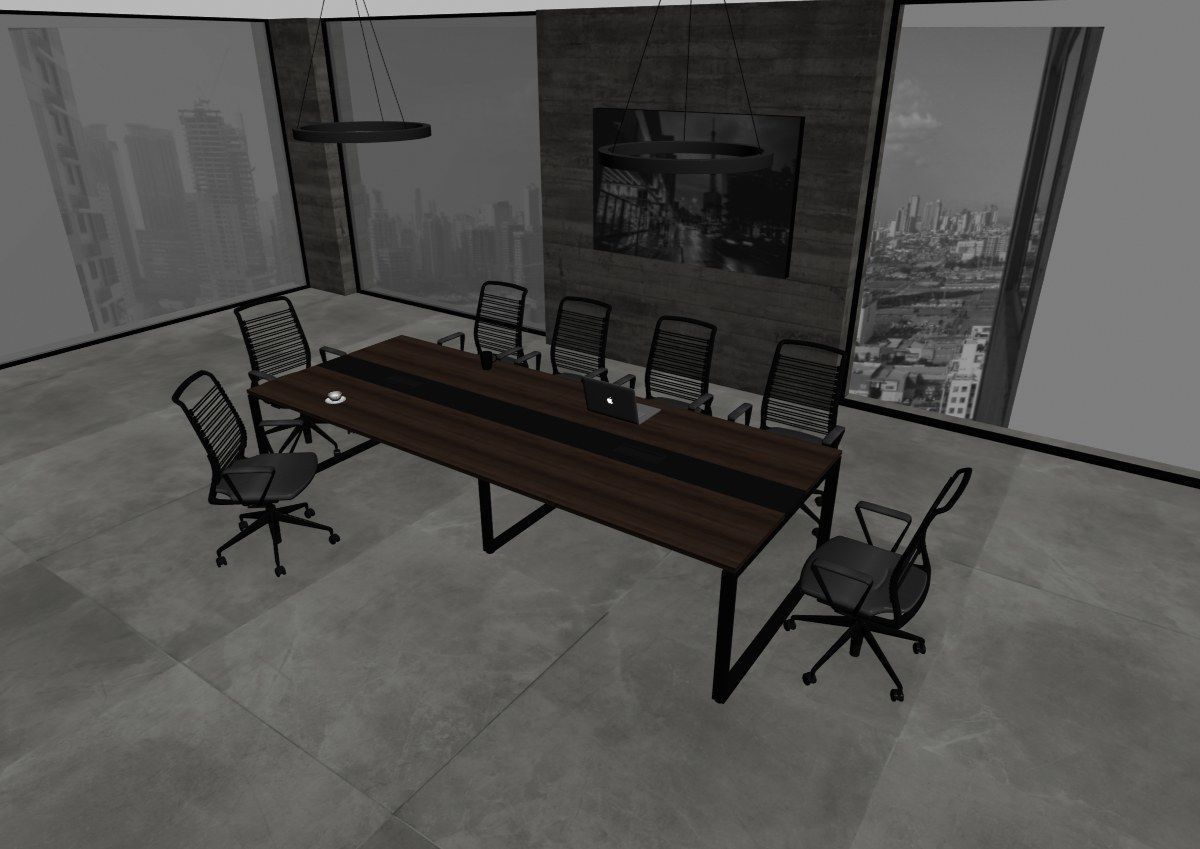 meeting room cd466 b02 3D model_8
