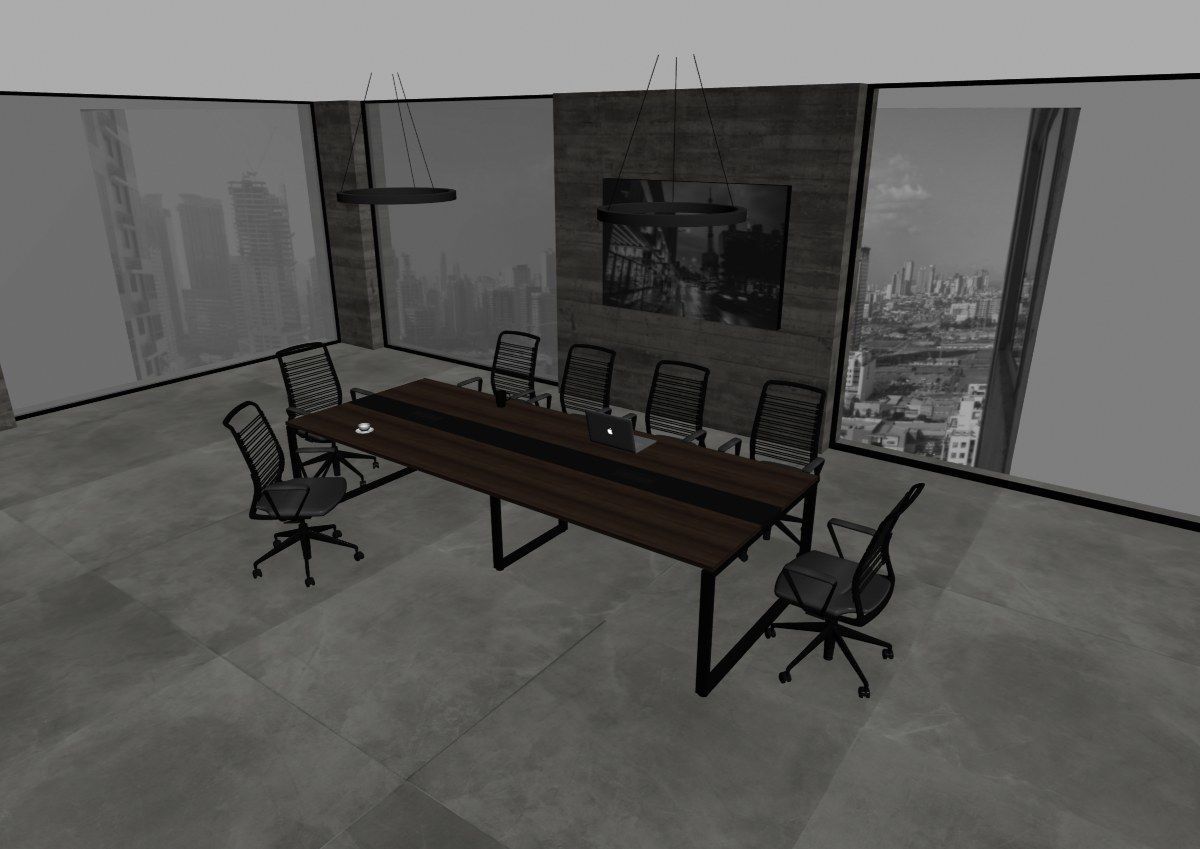 meeting room cd466 b02 3D model_2