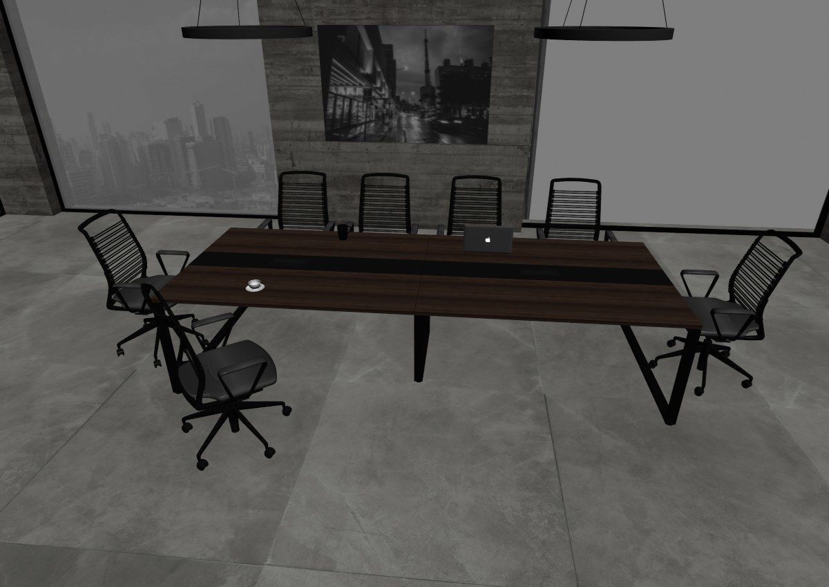 meeting room cd466 b02 3D model_21