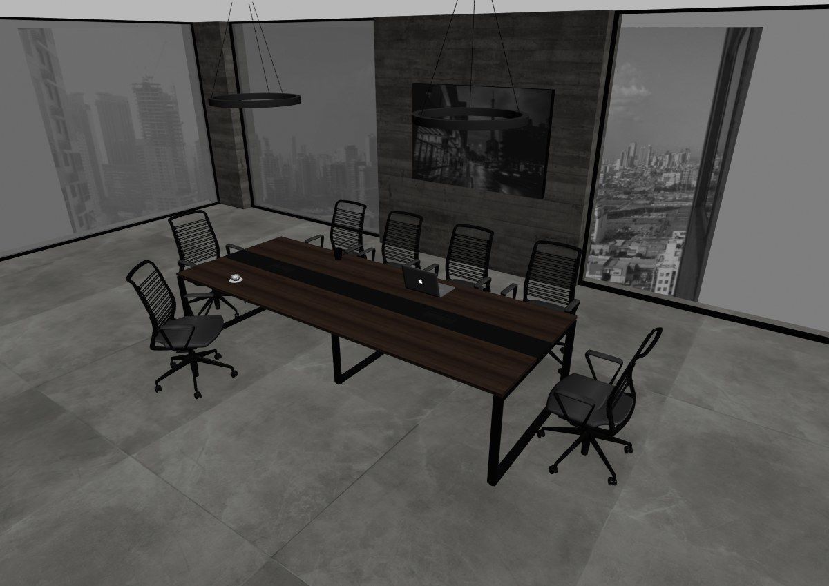 meeting room cd466 b02 3D model_7