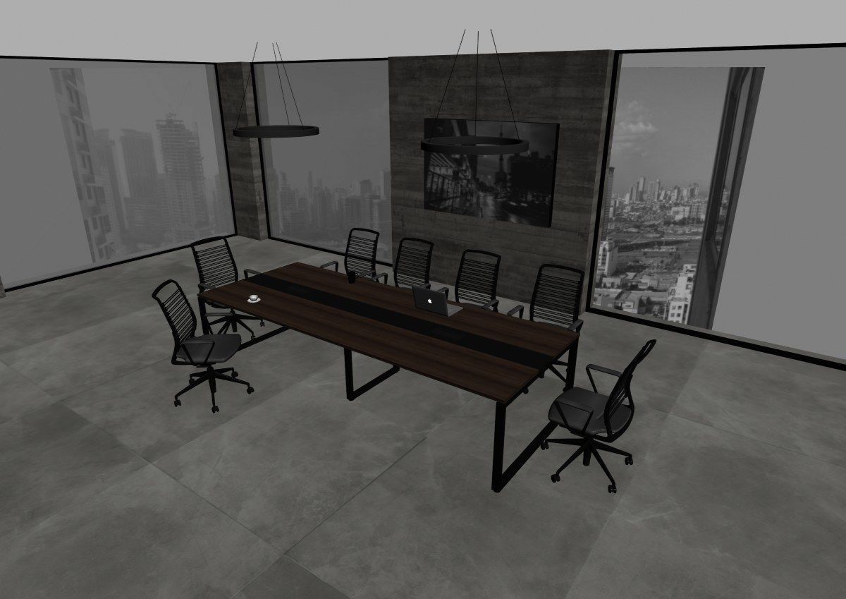 meeting room cd466 b02 3D model_3
