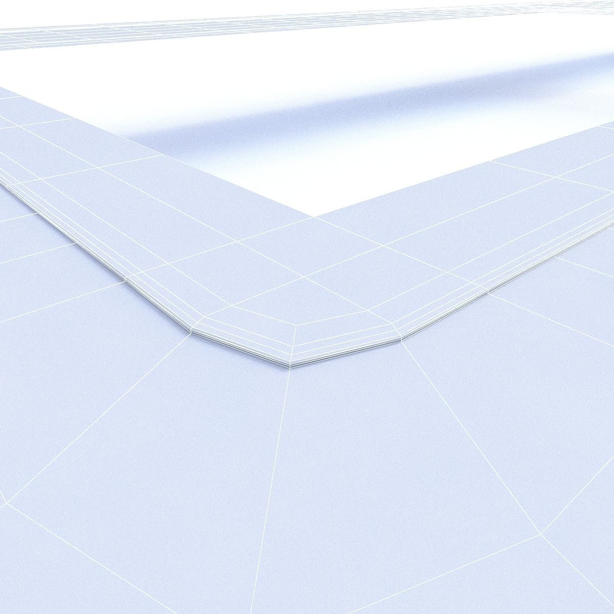 Modular Road Low-poly 3D model_10