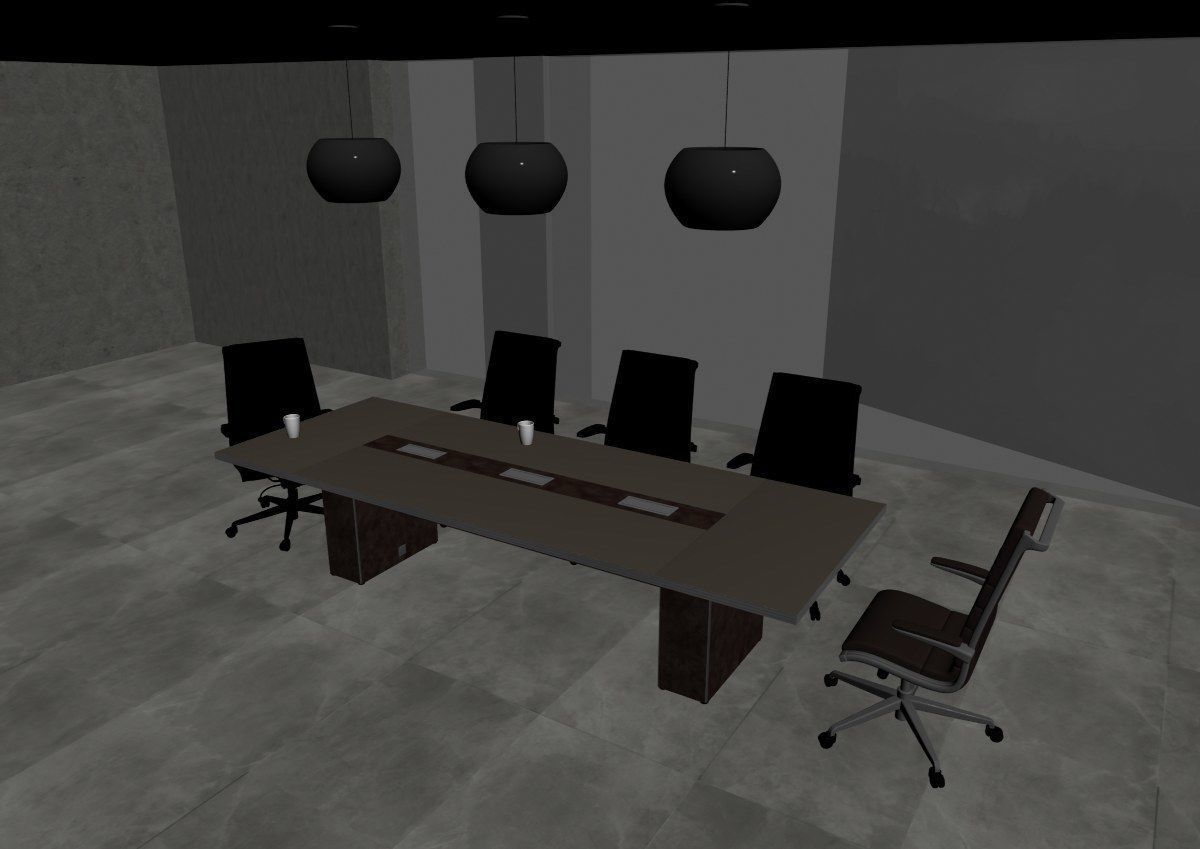 meeting room cd566 a05 3D model_31