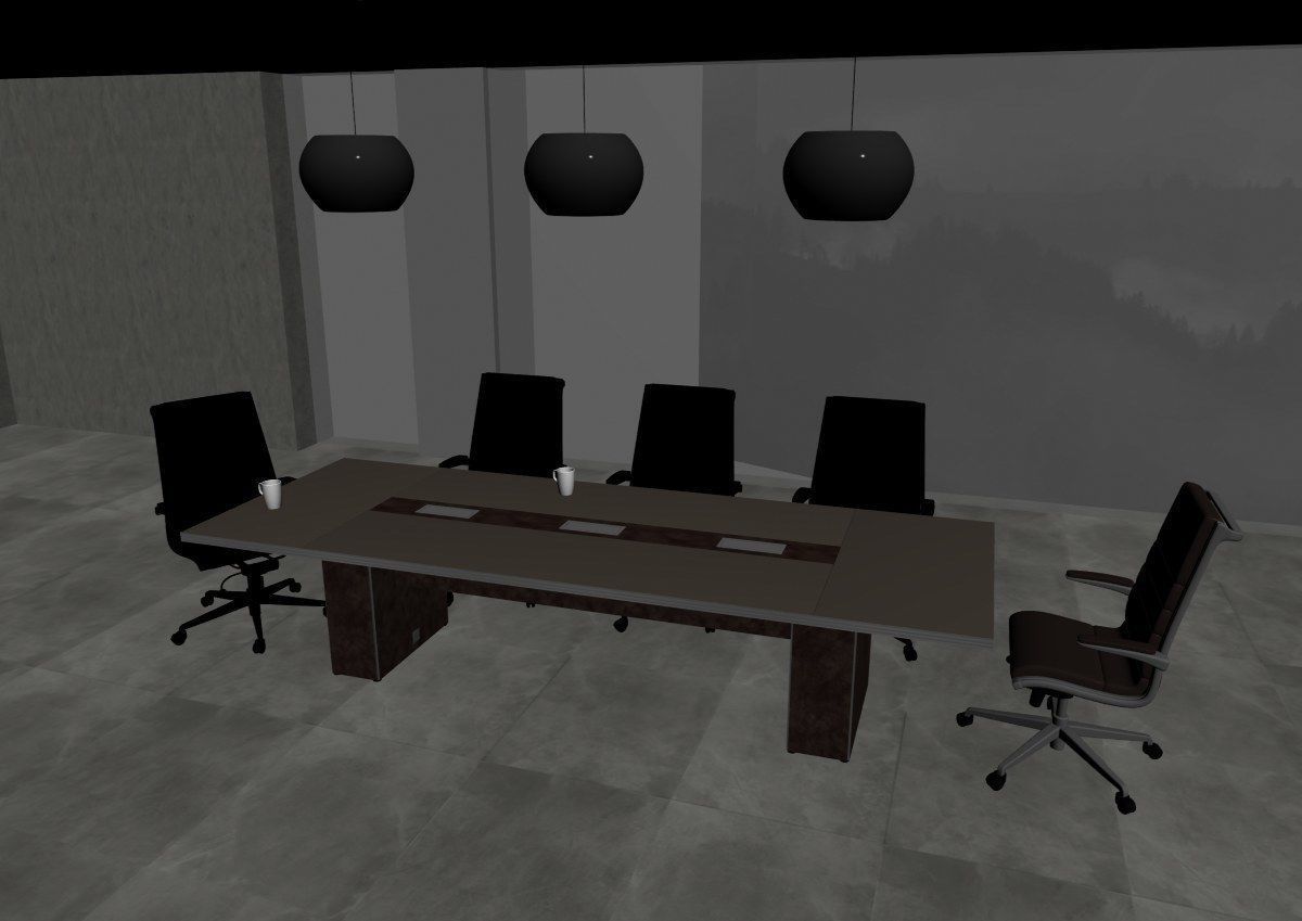 meeting room cd566 a05 3D model_27