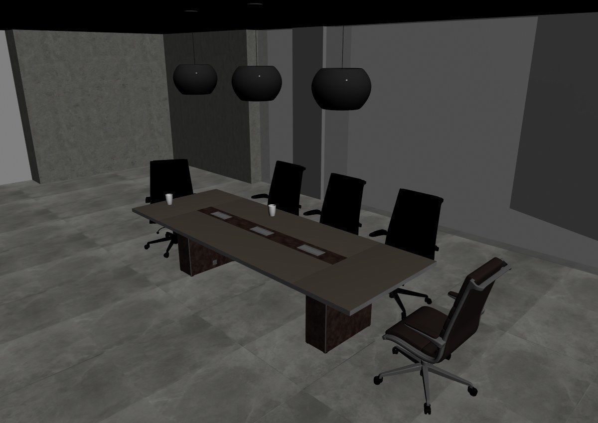 meeting room cd566 a05 3D model_41
