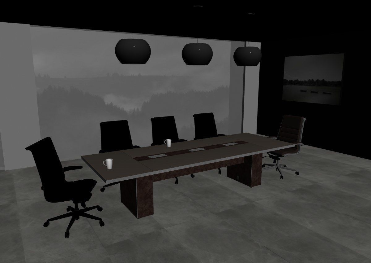 meeting room cd566 a05 3D model_12