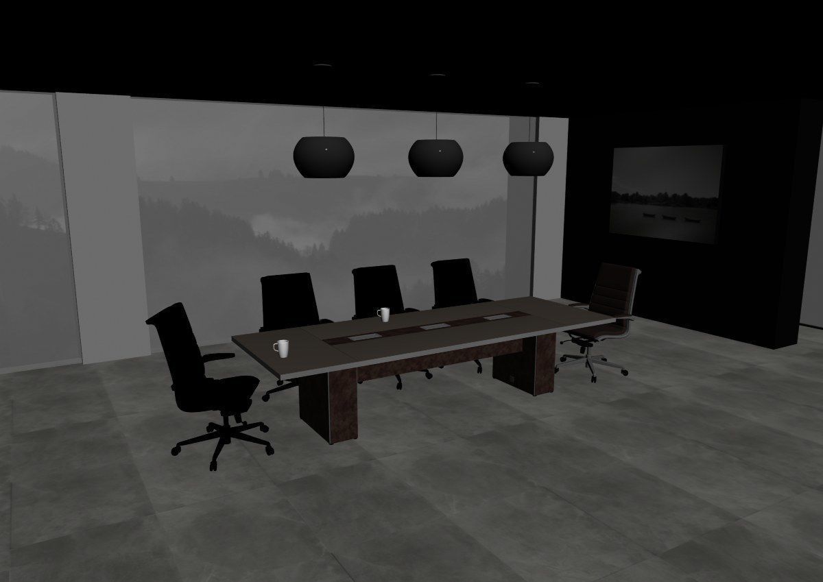 meeting room cd566 a05 3D model_8
