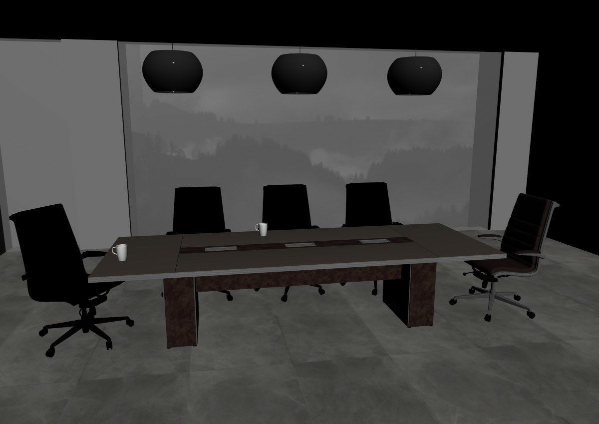meeting room cd566 a05 3D model_19