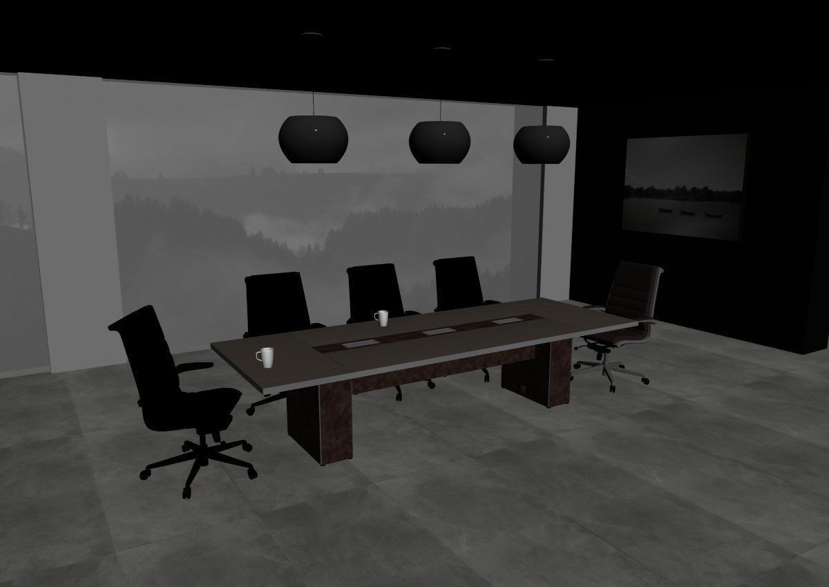 meeting room cd566 a05 3D model_10