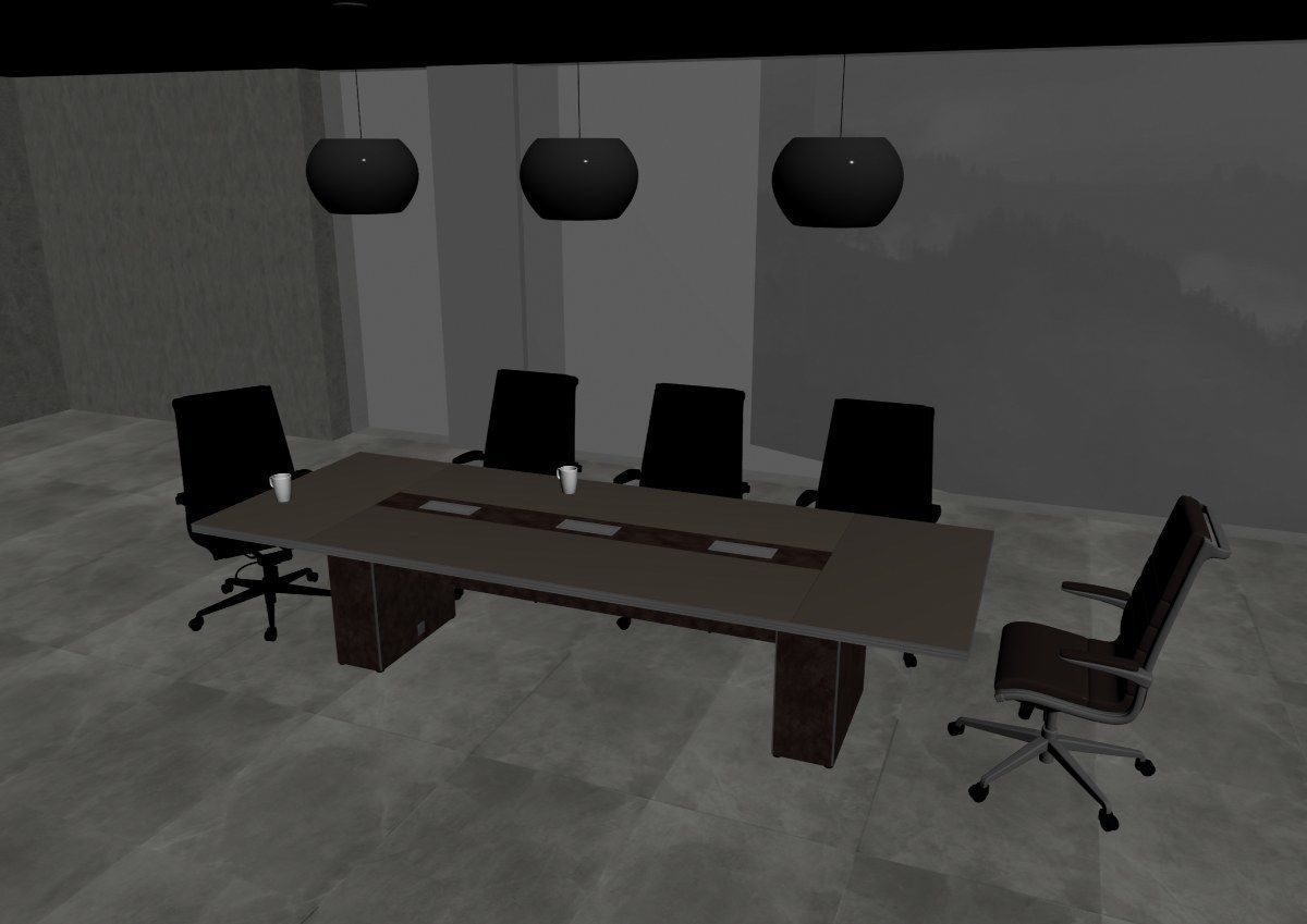meeting room cd566 a05 3D model_28