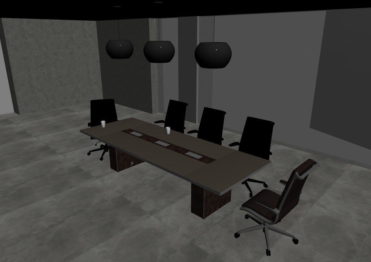 meeting room cd566 a05 3D model_40