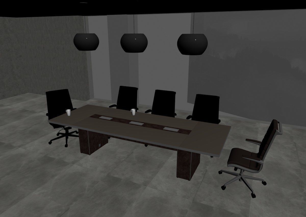 meeting room cd566 a05 3D model_29