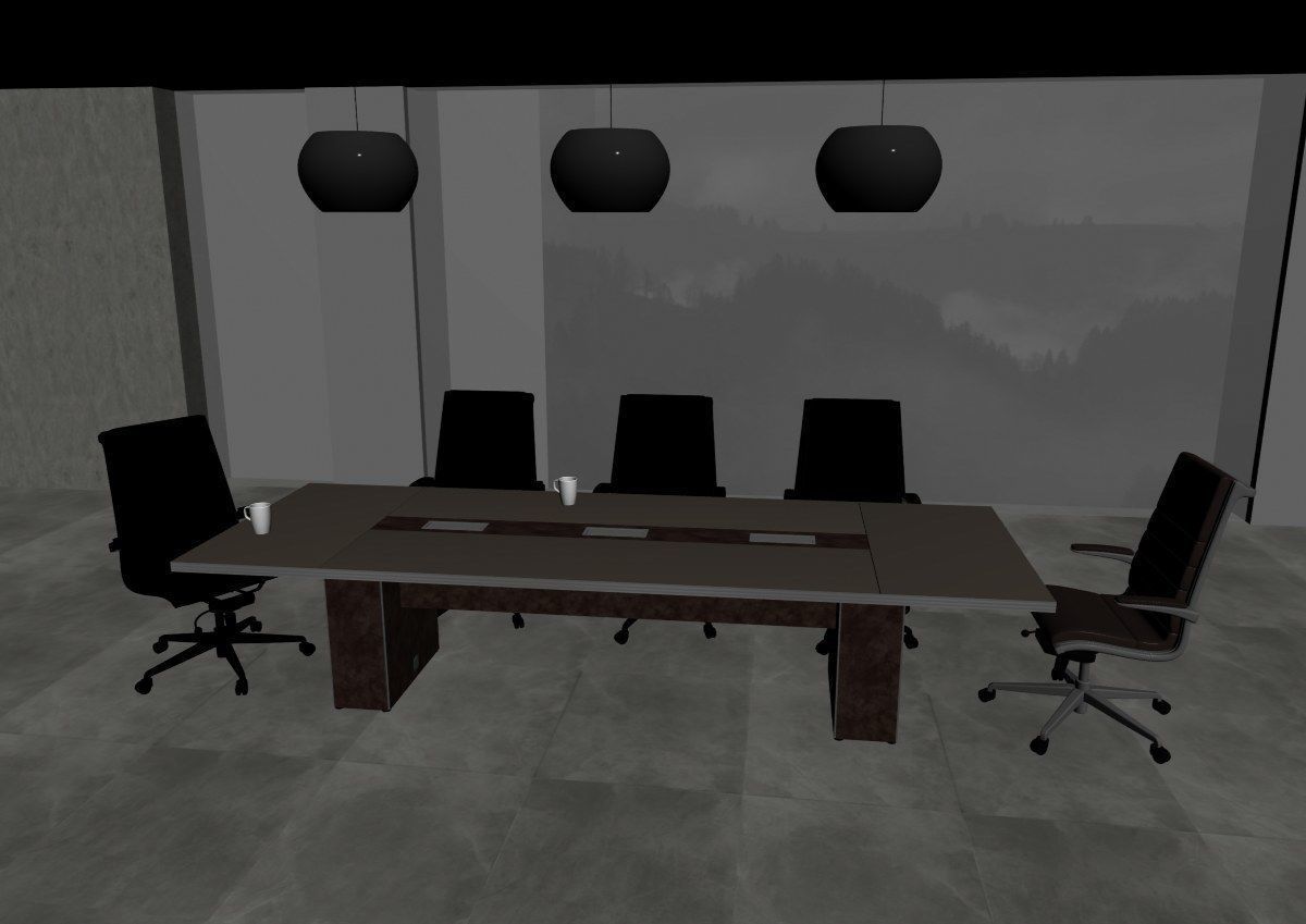 meeting room cd566 a05 3D model_24