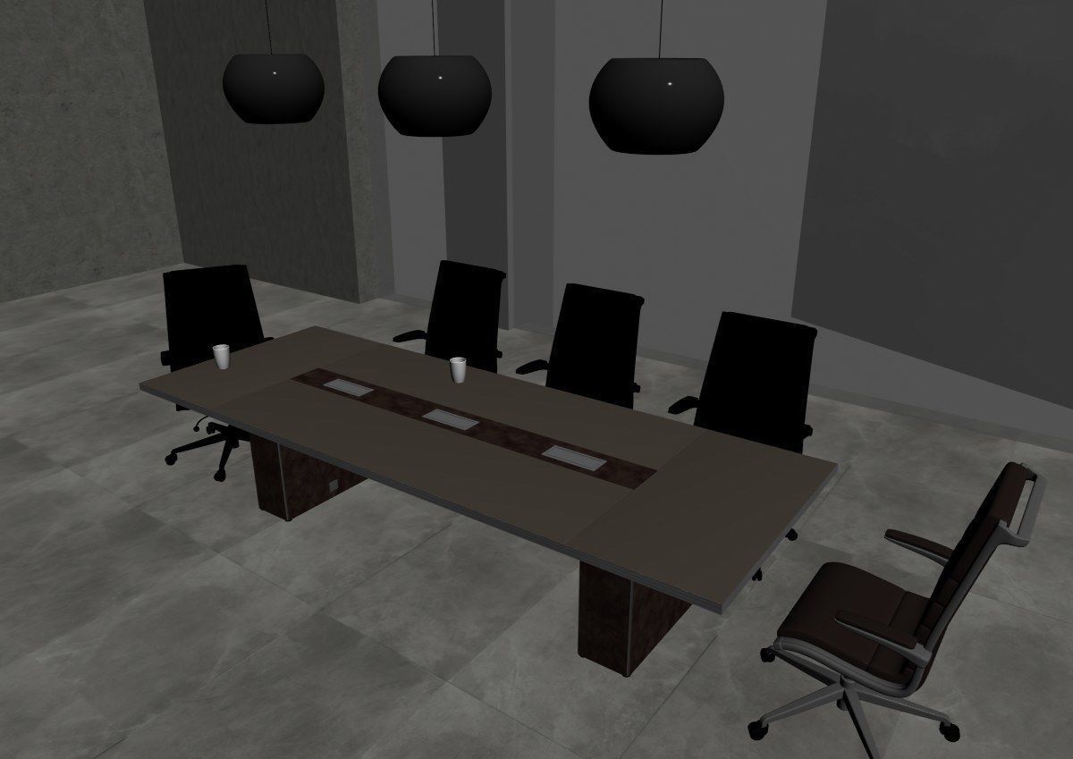 meeting room cd566 a05 3D model_44