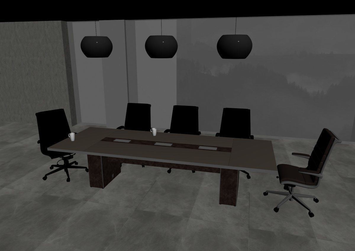 meeting room cd566 a05 3D model_26