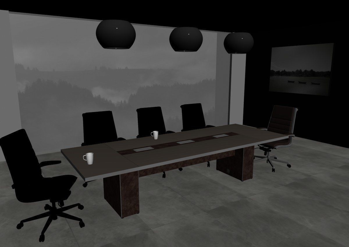 meeting room cd566 a05 3D model_14