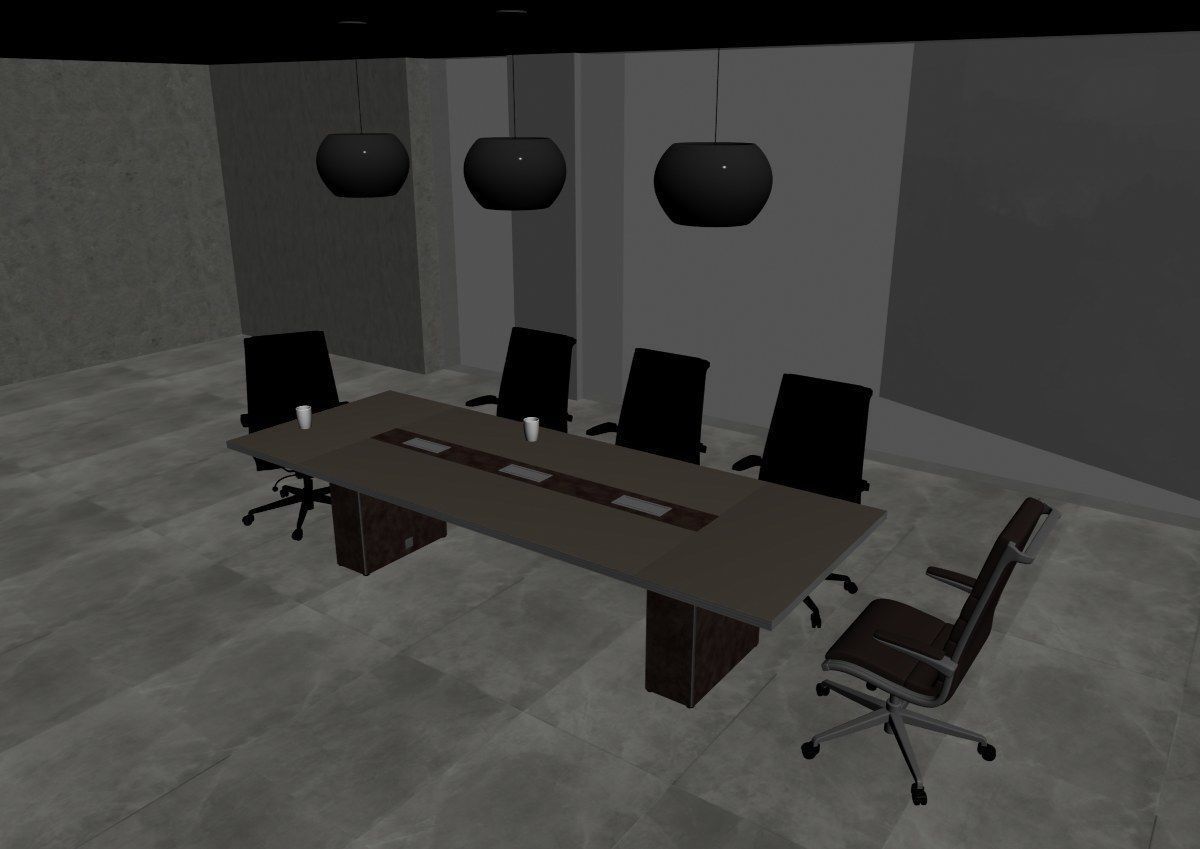 meeting room cd566 a05 3D model_34