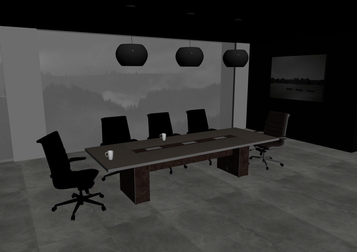 meeting room cd566 a05 3D model_11