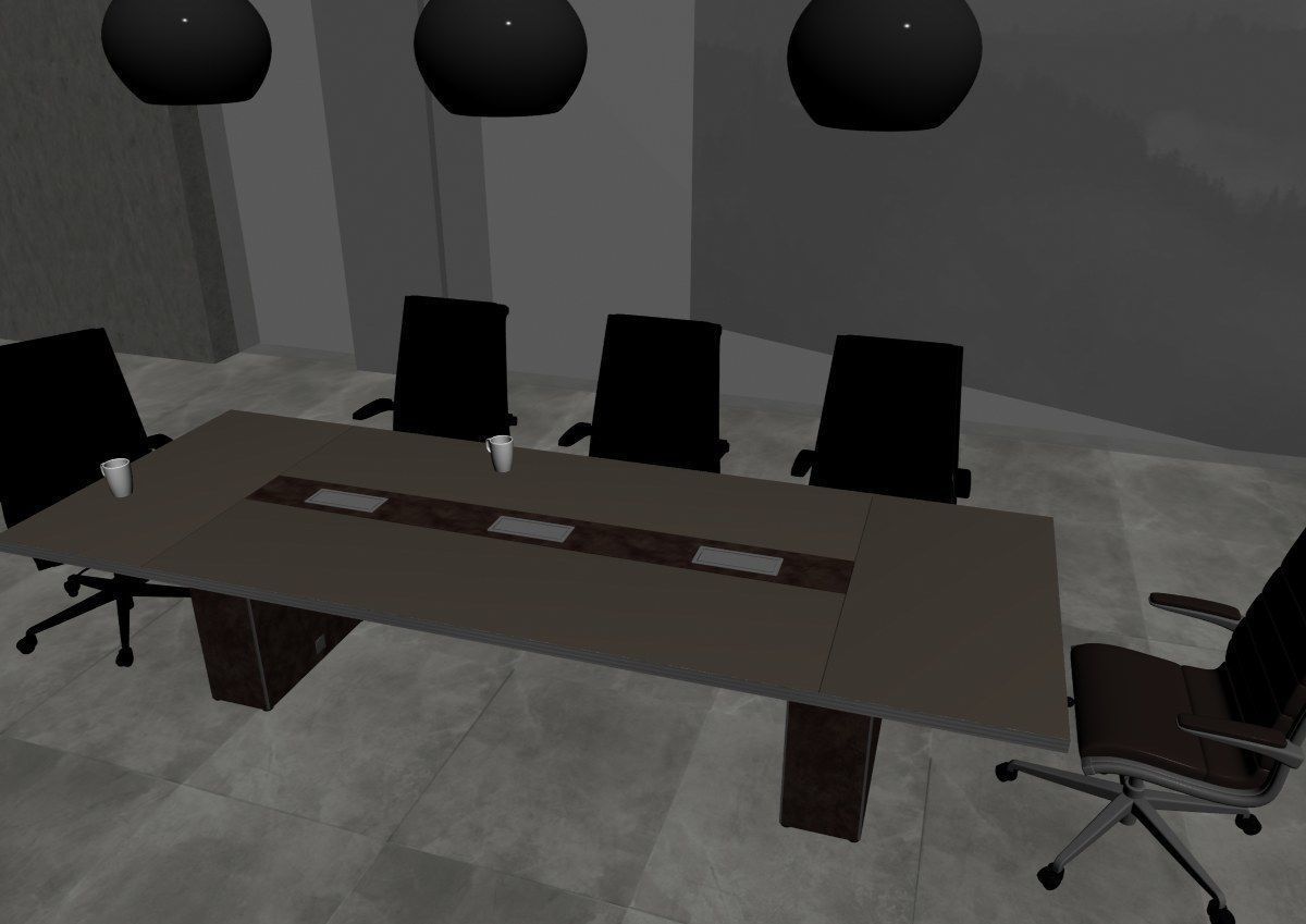 meeting room cd566 a05 3D model_45