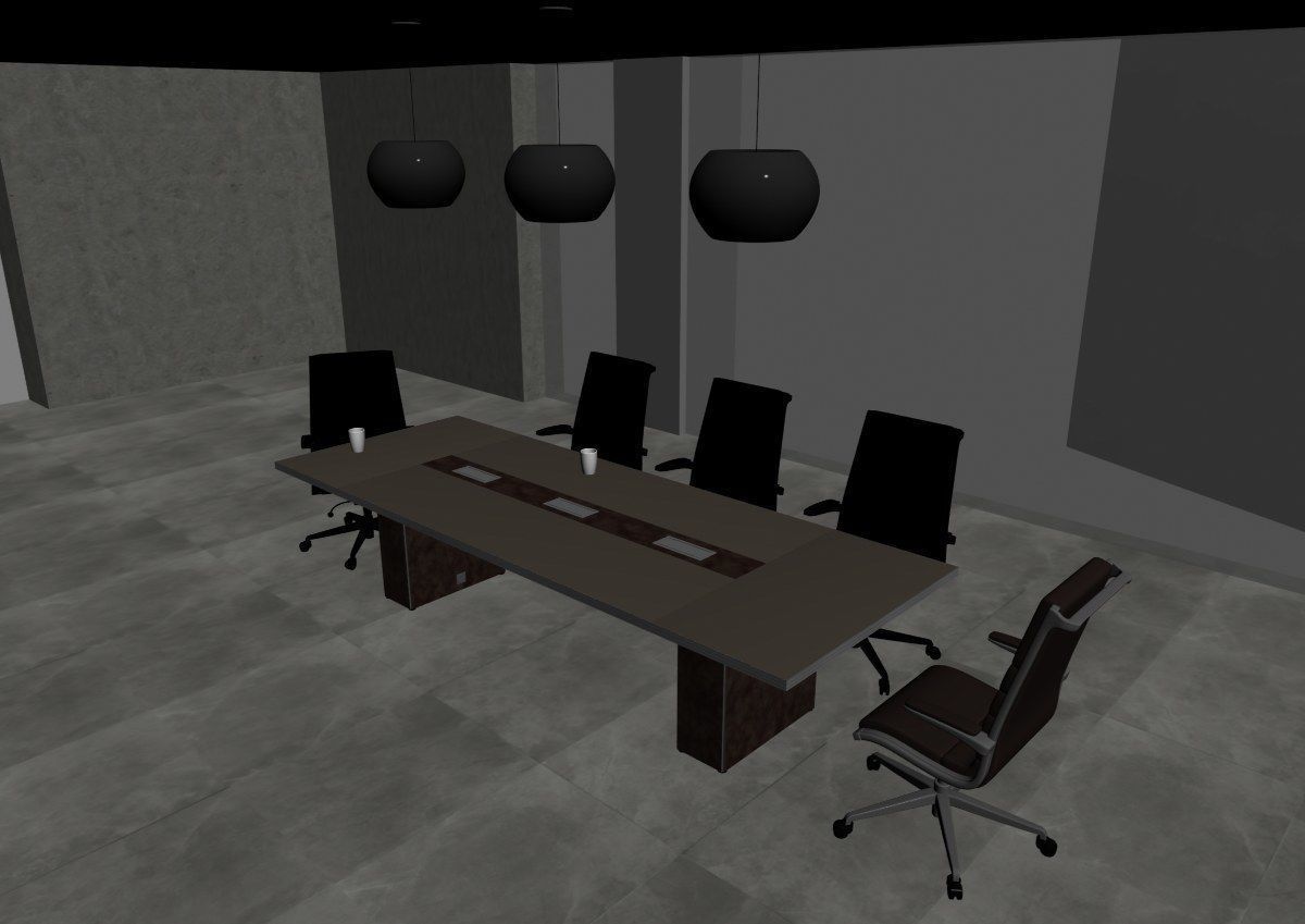 meeting room cd566 a05 3D model_39