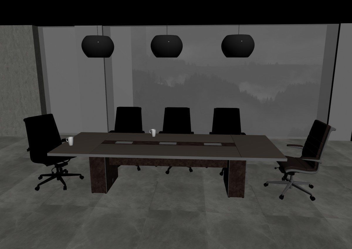 meeting room cd566 a05 3D model_23