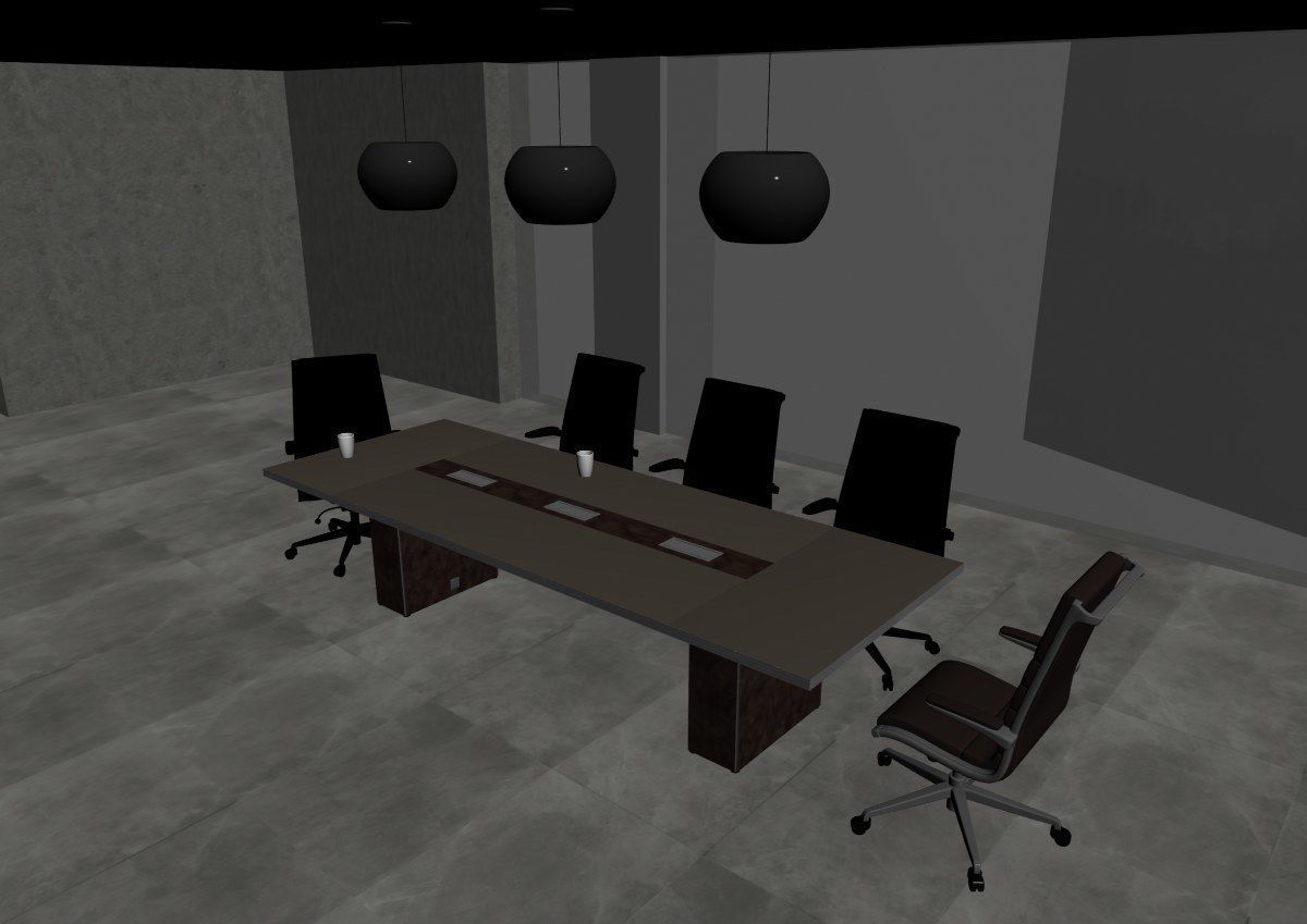 meeting room cd566 a05 3D model_37