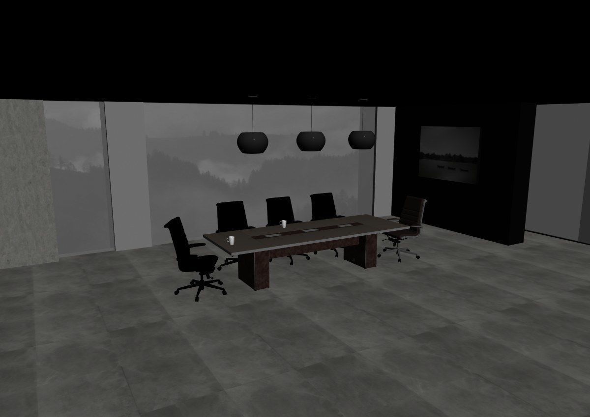 meeting room cd566 a05 3D model_1