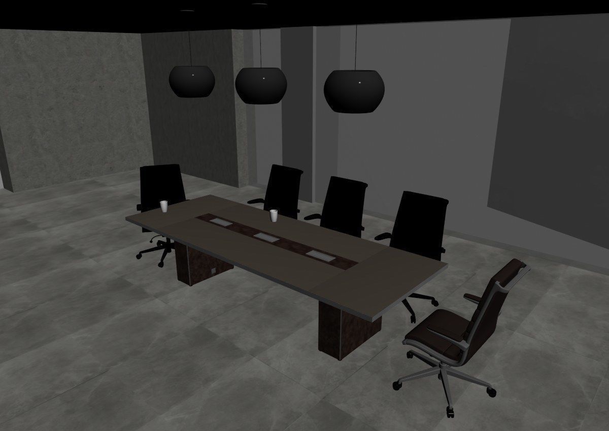 meeting room cd566 a05 3D model_38