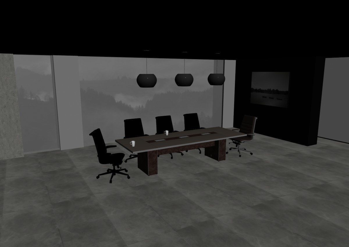 meeting room cd566 a05 3D model_3