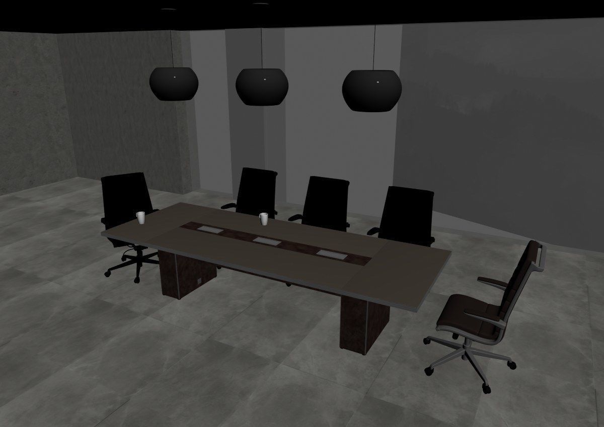 meeting room cd566 a05 3D model_30