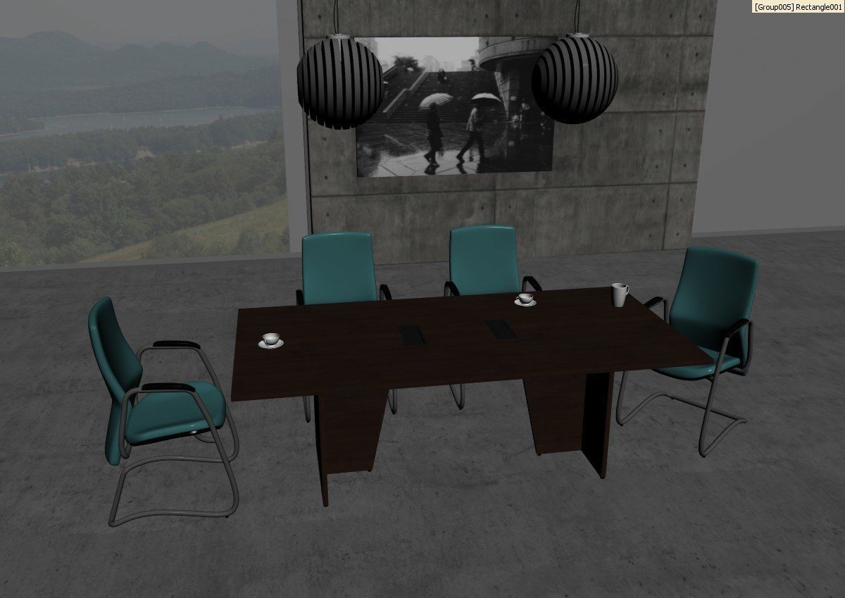 meeting room cd666 a02 3D model_19