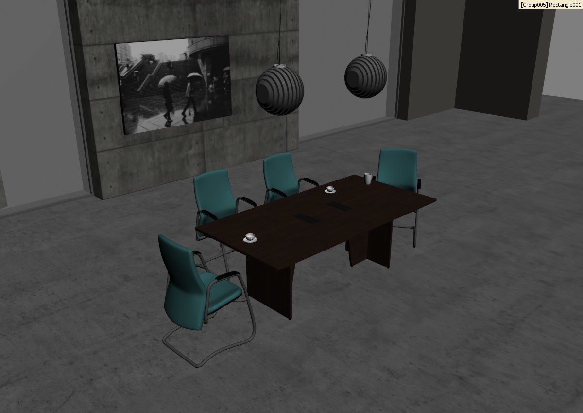 meeting room cd666 a02 3D model_29