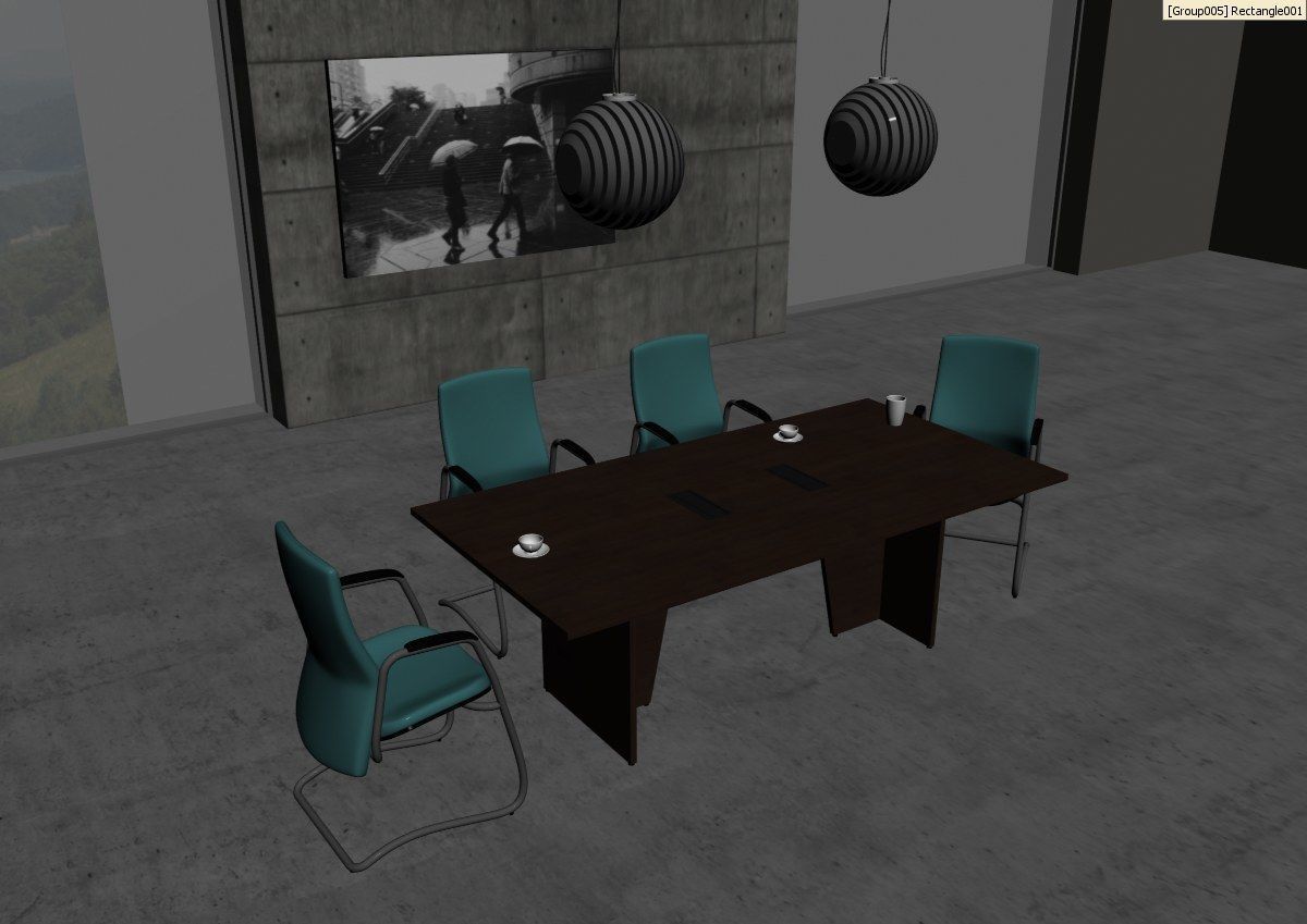 meeting room cd666 a02 3D model_25