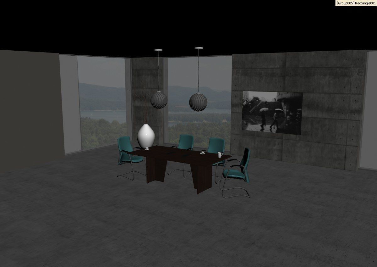 meeting room cd666 a02 3D model_1