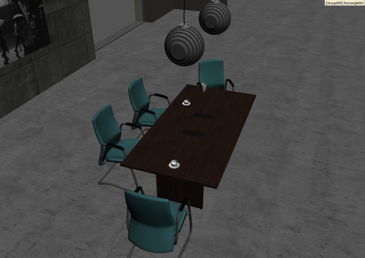 meeting room cd666 a02 3D model_35