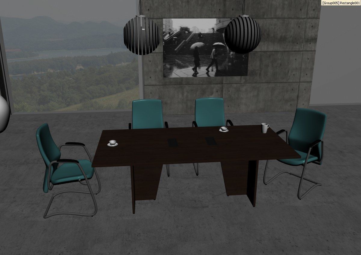 meeting room cd666 a02 3D model_18